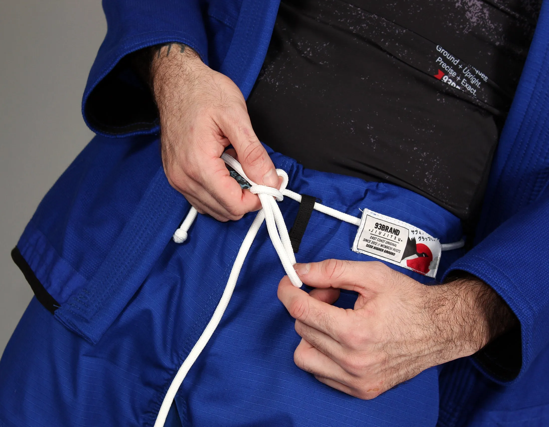 93brand "Goose Feather" Lightweight BJJ Gi - Blue