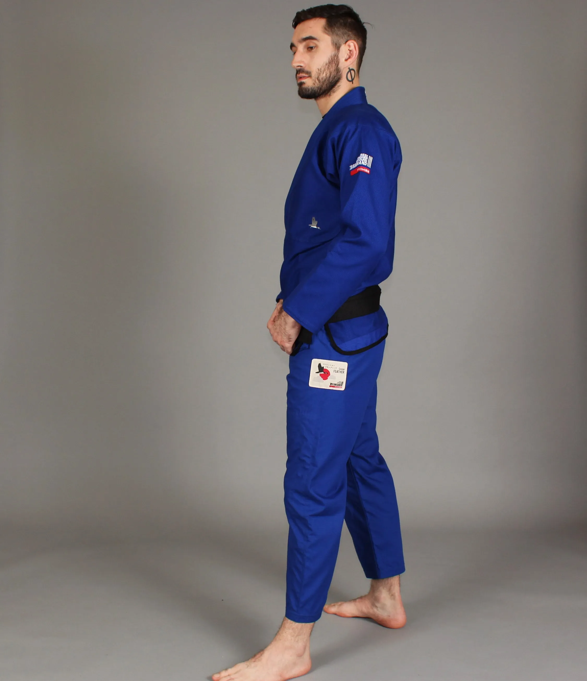 93brand "Goose Feather" Lightweight BJJ Gi - Blue