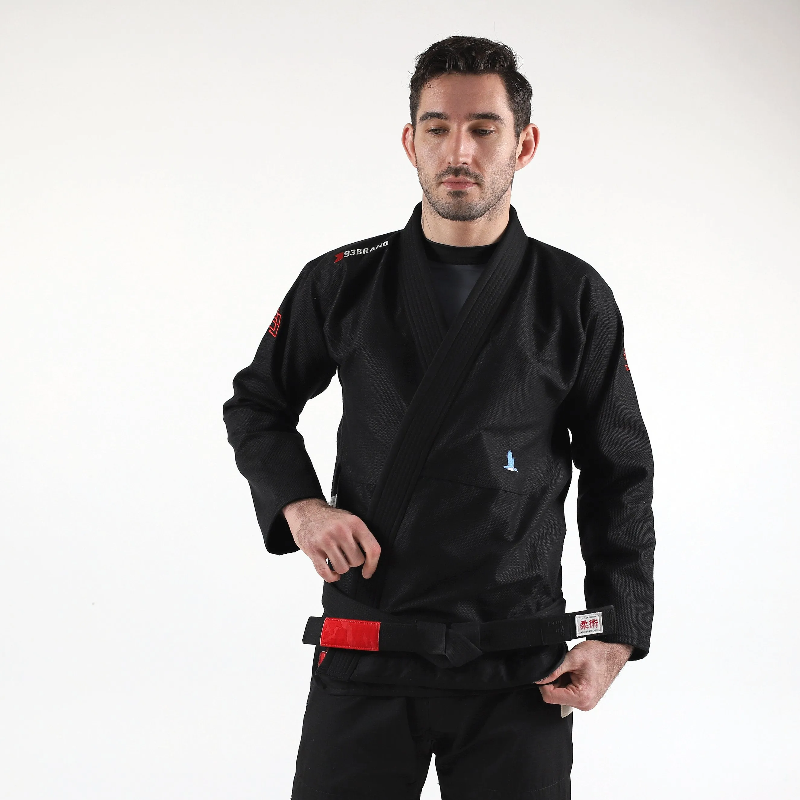 93brand "Goose Feather" Lightweight Black Jiu Jitsu Gi
