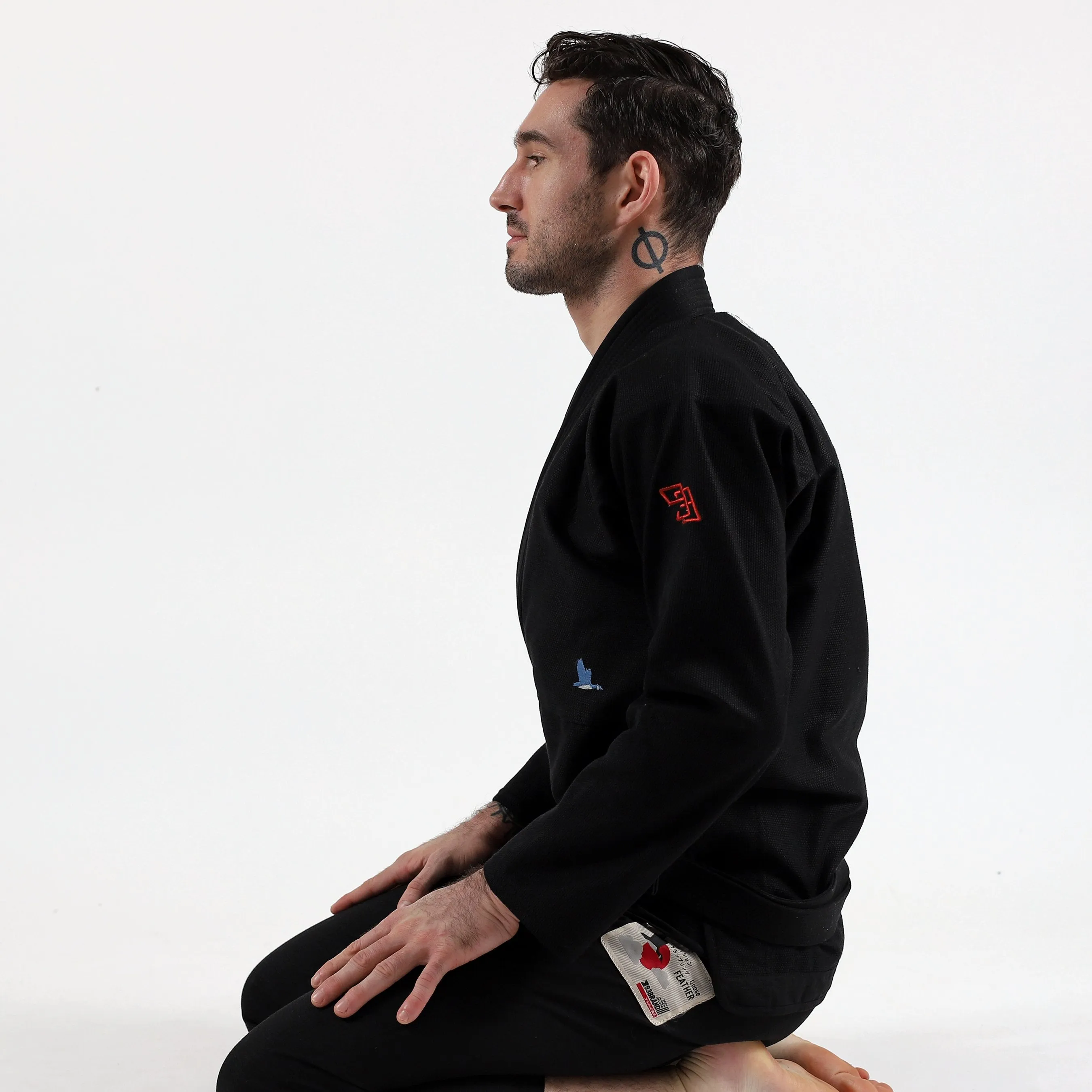 93brand "Goose Feather" Lightweight Black Jiu Jitsu Gi