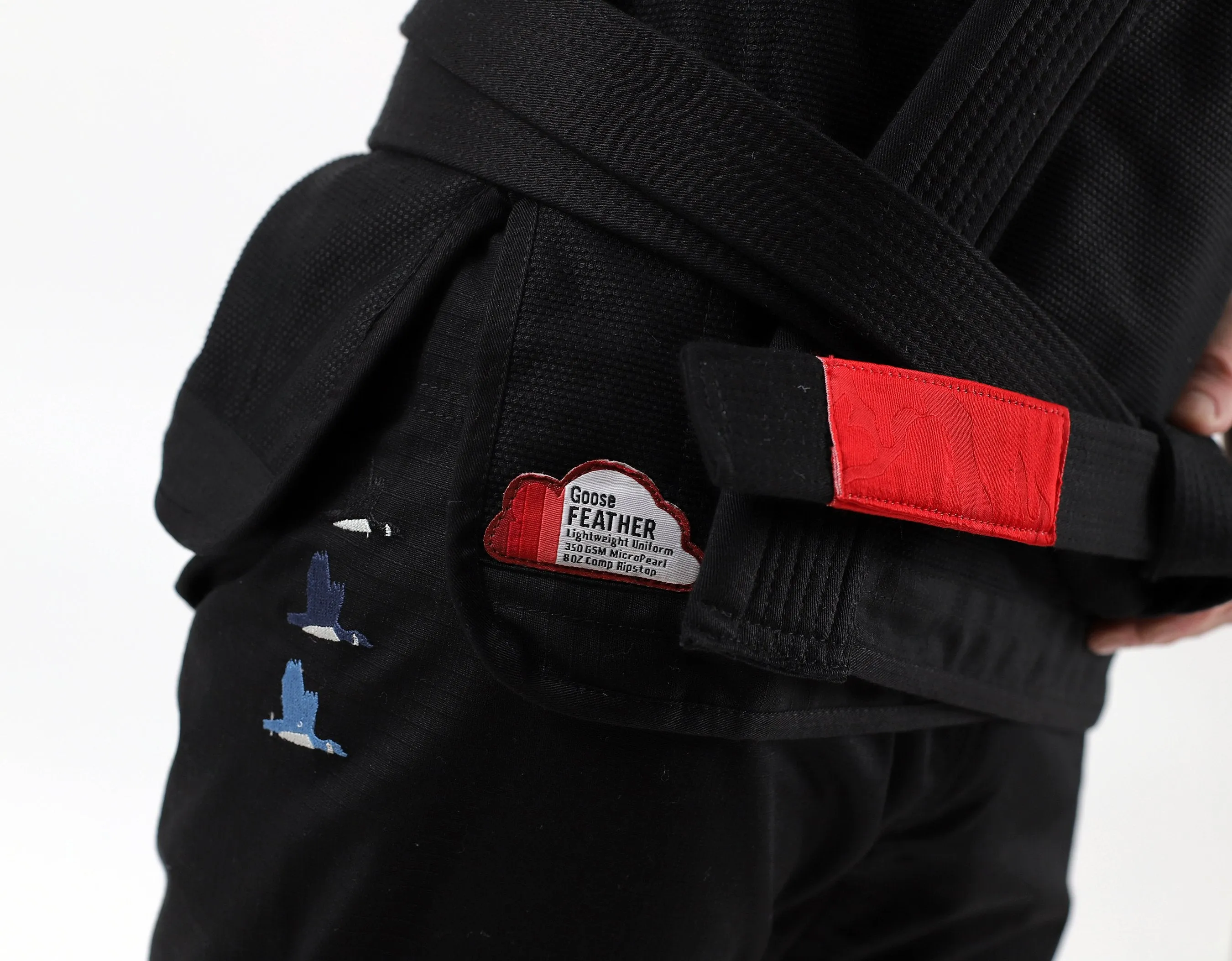 93brand "Goose Feather" Lightweight Black Jiu Jitsu Gi