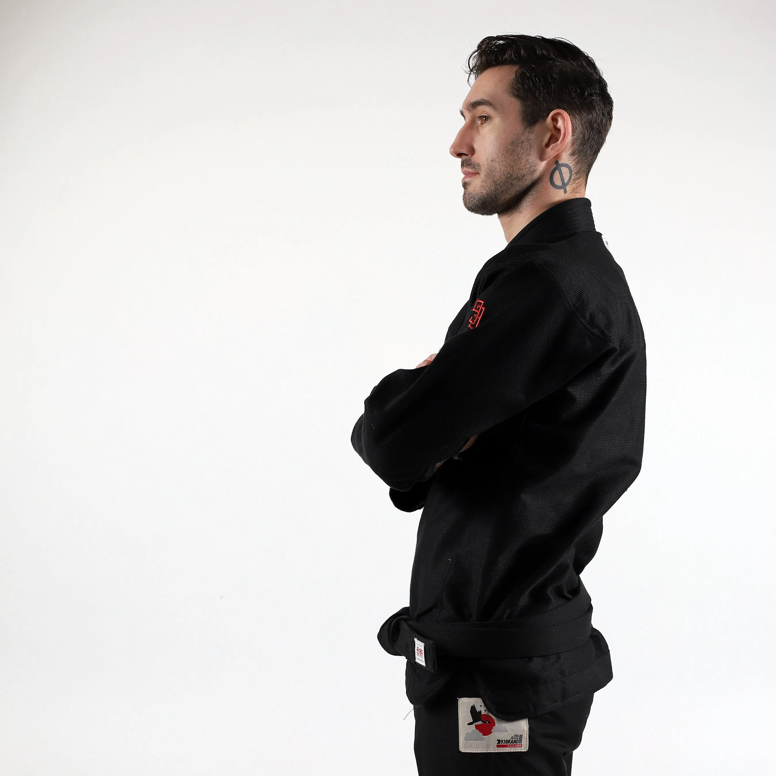 93brand "Goose Feather" Lightweight Black Jiu Jitsu Gi