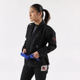 93brand "Goose Feather" Lightweight Women's Black Jiu Jitsu Gi