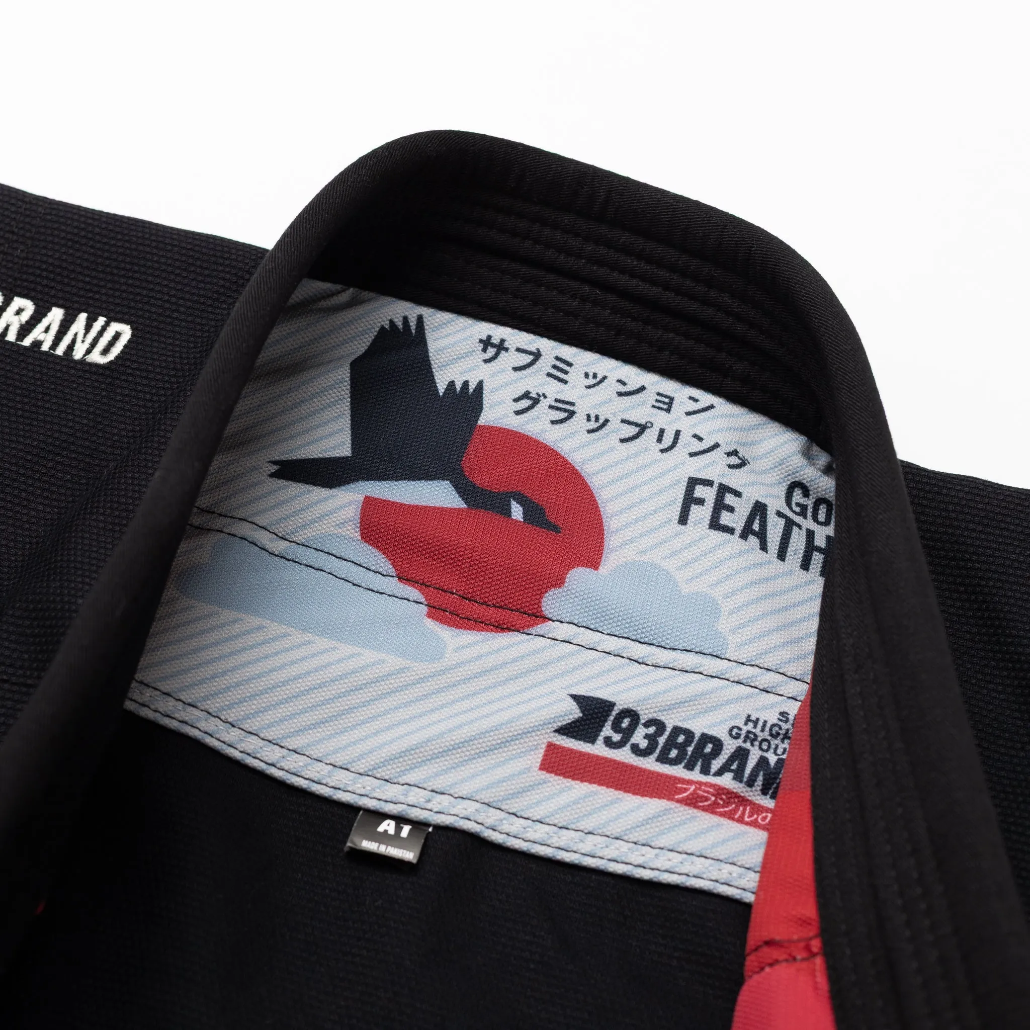 93brand "Goose Feather" Lightweight Women's Black Jiu Jitsu Gi