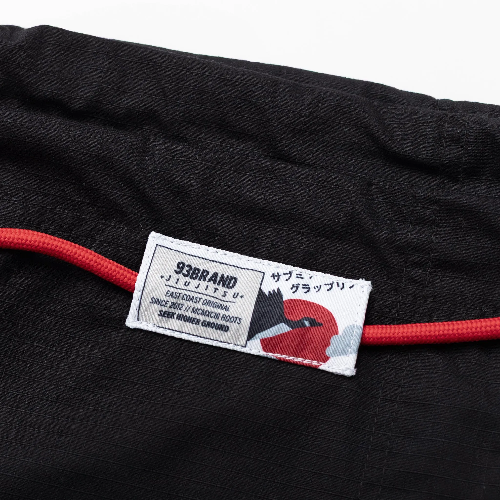 93brand "Goose Feather" Lightweight Women's Black Jiu Jitsu Gi