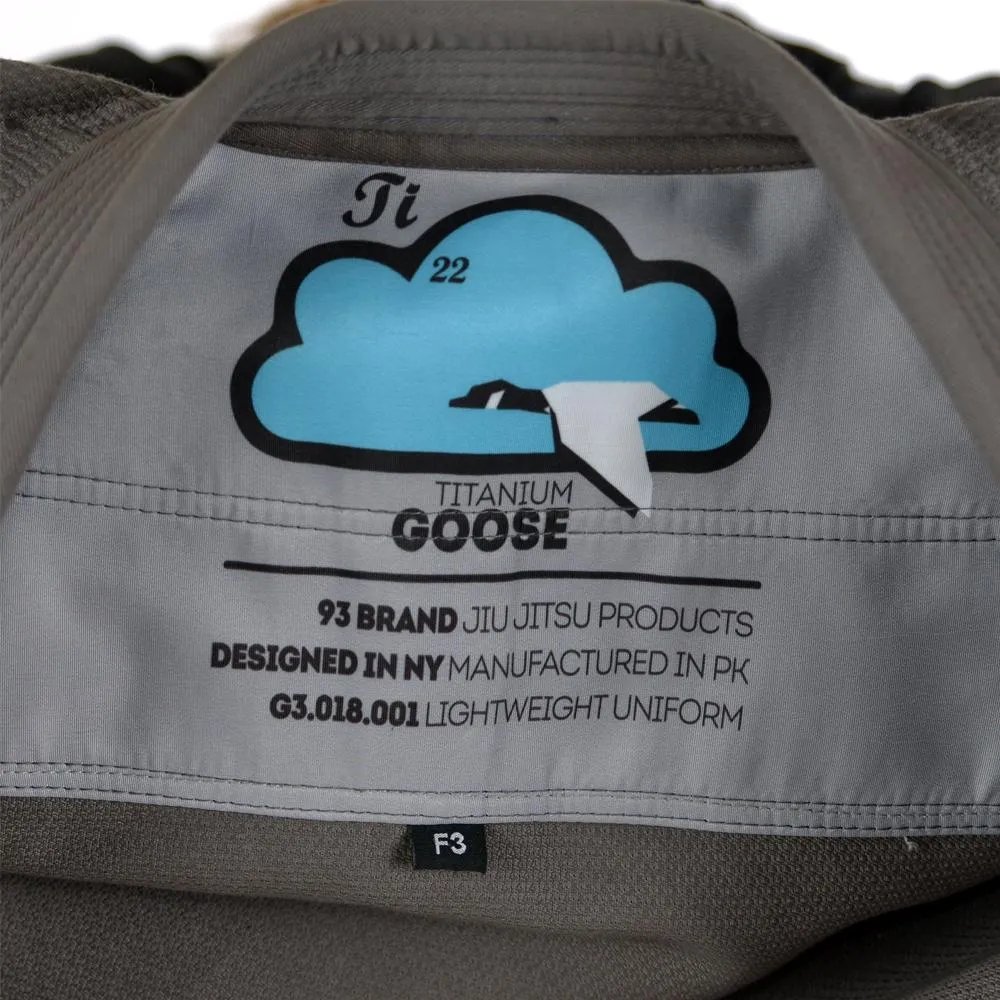 93brand "Goose Titanium" Women's BJJ Gi