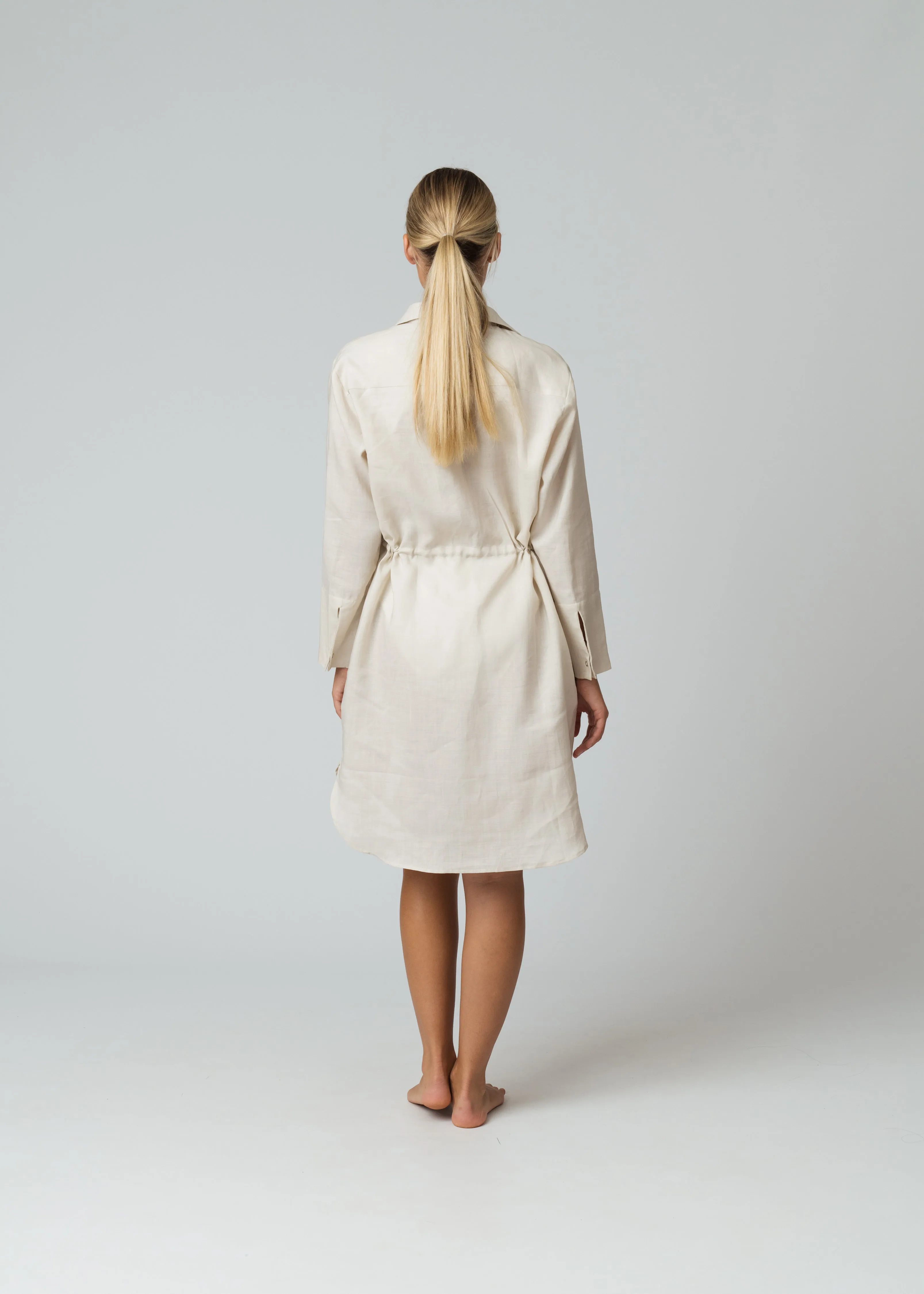 Adelaida Linen Coverup