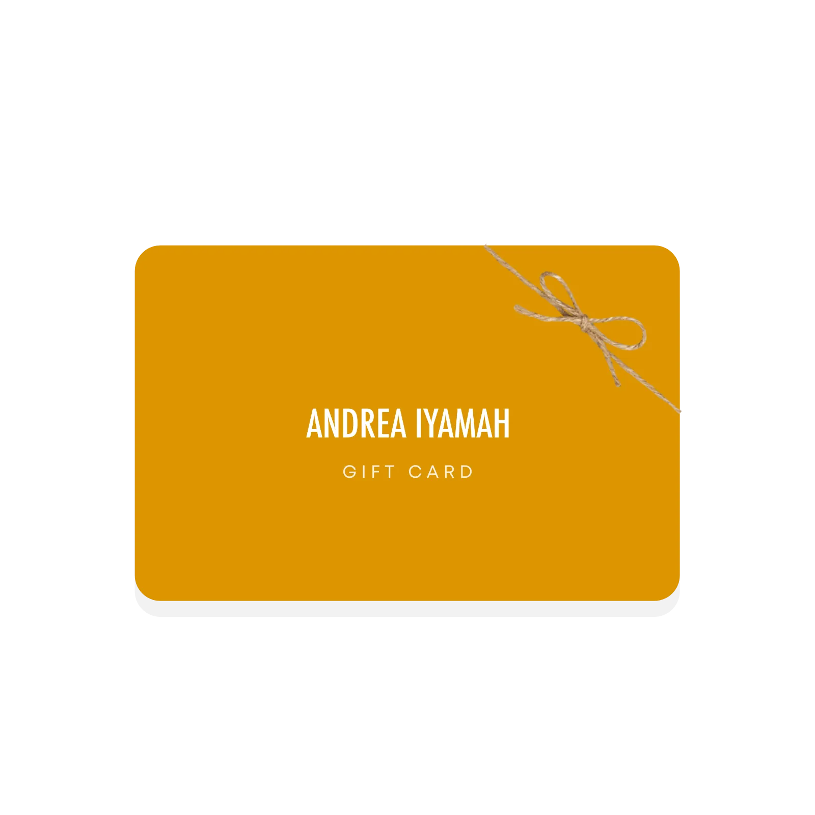 Andrea Iyamah Gift Card
