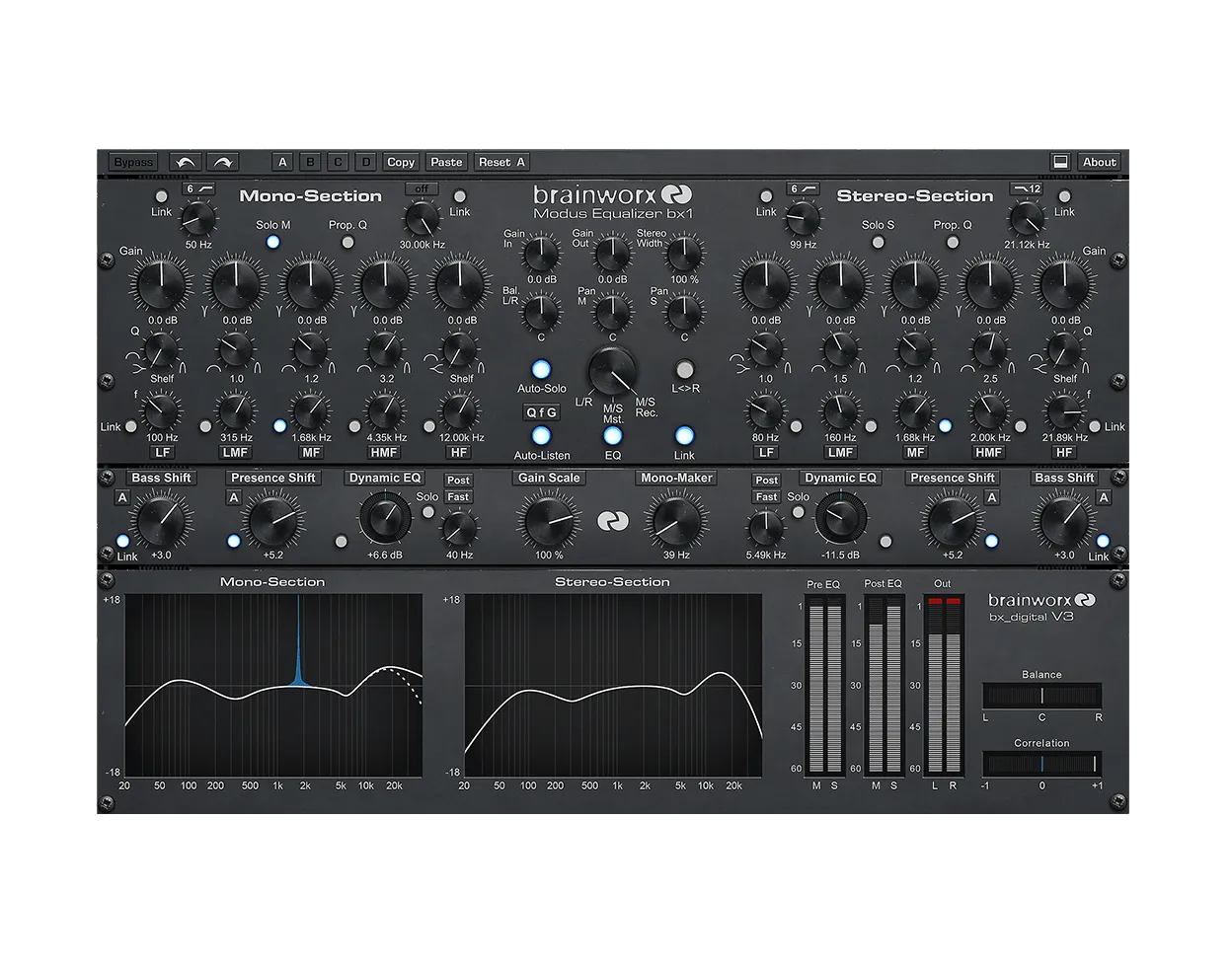 Brainworx bx_digital V3 EQ Collection