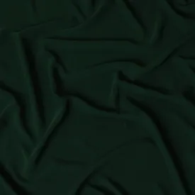 Elegant Dark Green Synthetic Stretchable Crepe Fabric - 140 cm Wide-D19391 Elegant Dark Green Synthetic Stretchable Crepe Fabric - 140 cm Wide-D19391