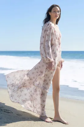 Elena Ramie Wrap Dress