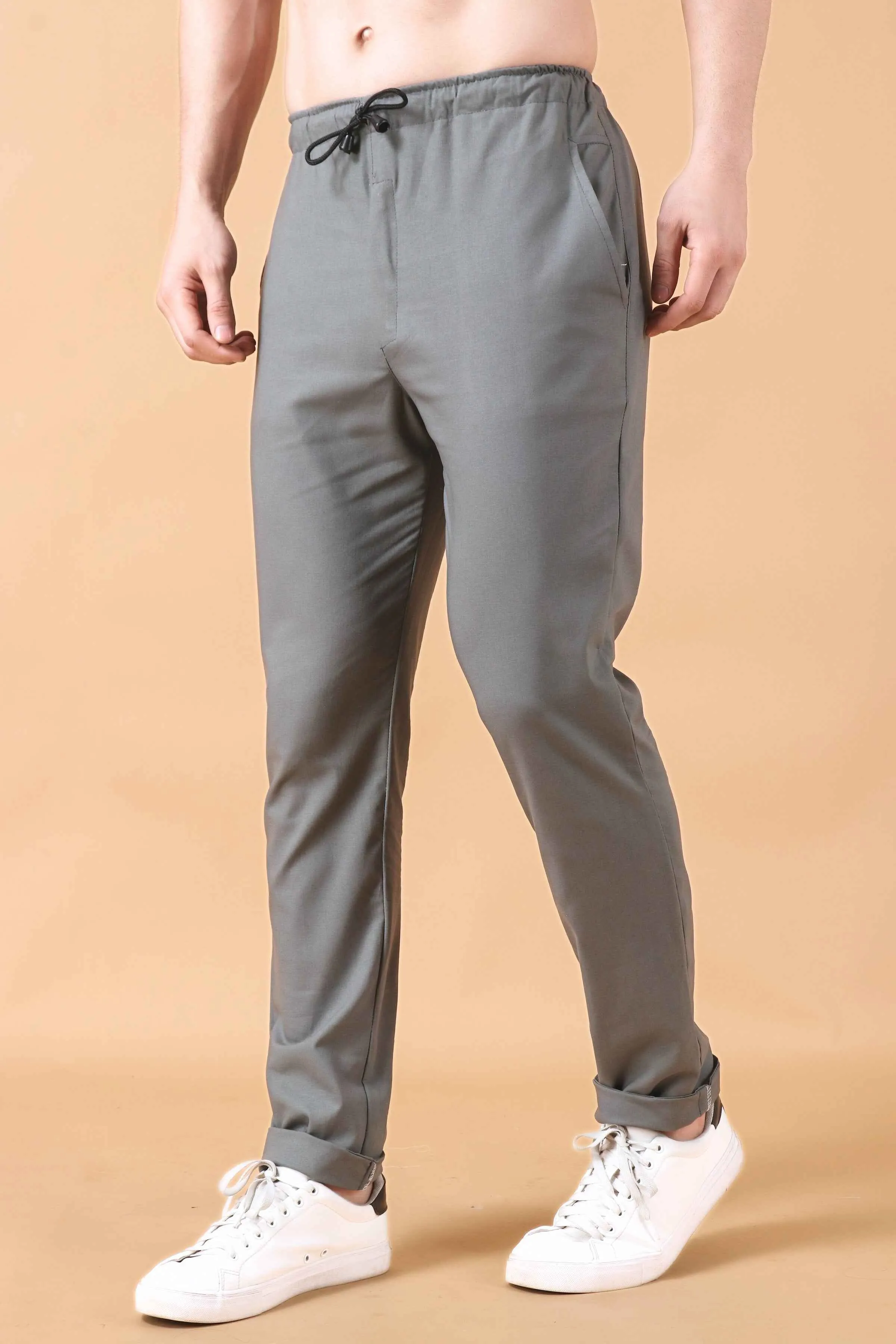 Grey Cotton Cargo