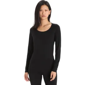Icebreaker Women's 200 Oasis Long Sleeve Scoop Thermal Top