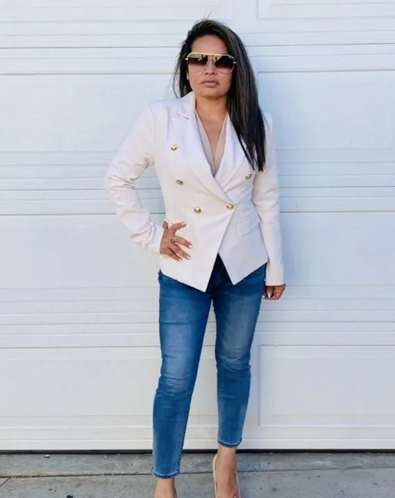 Ivory Blazer - Plus