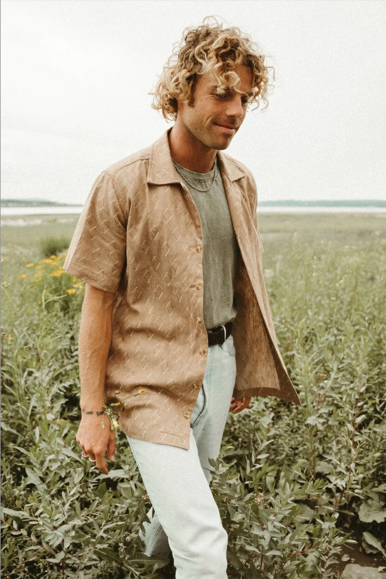 Jasper Brown - Ramie Short Sleeve Shirt
