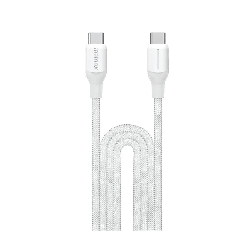 MOMAX 1 Link USB-C to USB-C Charging Cable 100W 2M - White