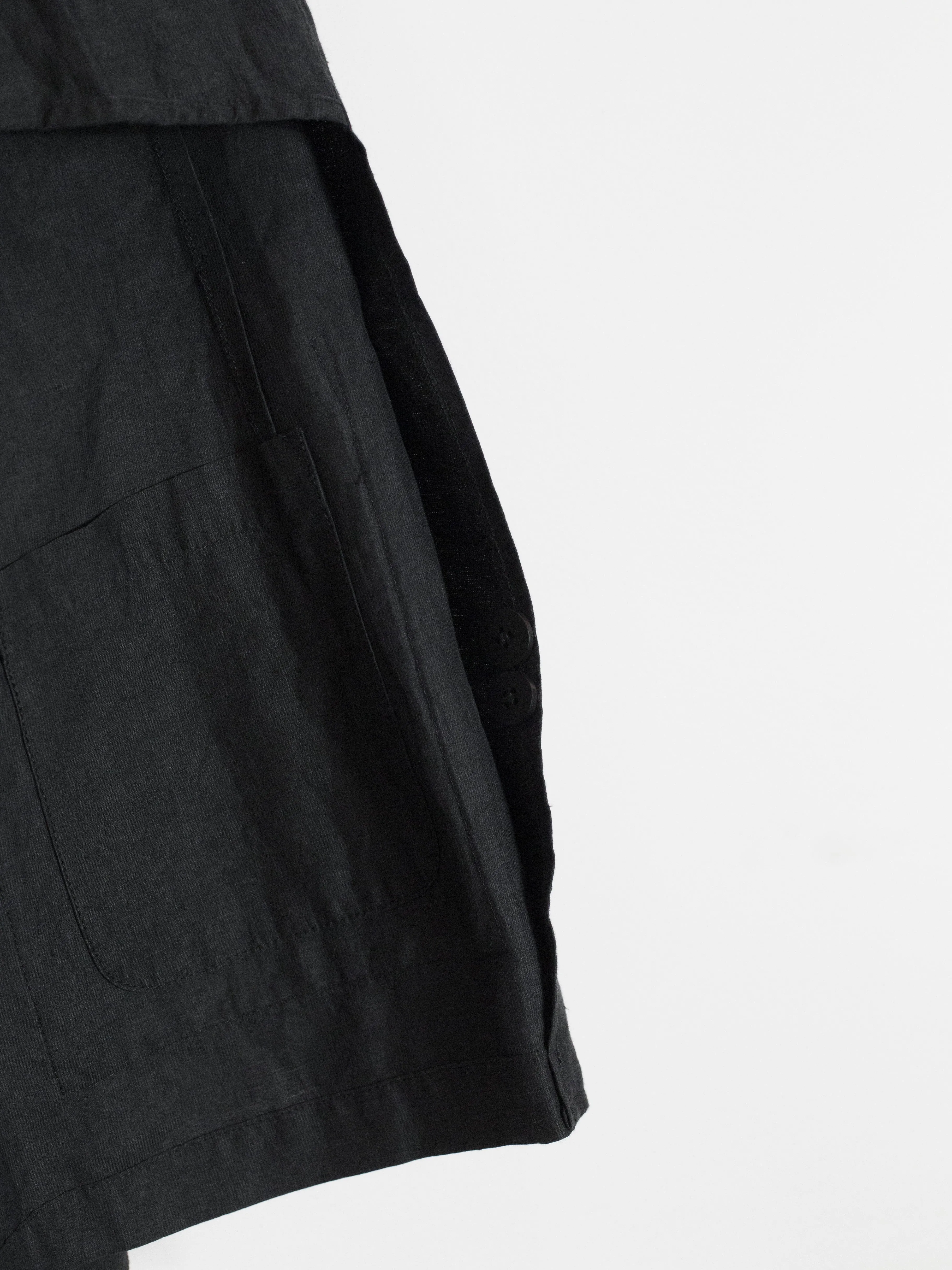 Outlier Injected Linen Double-Breasted Blazer