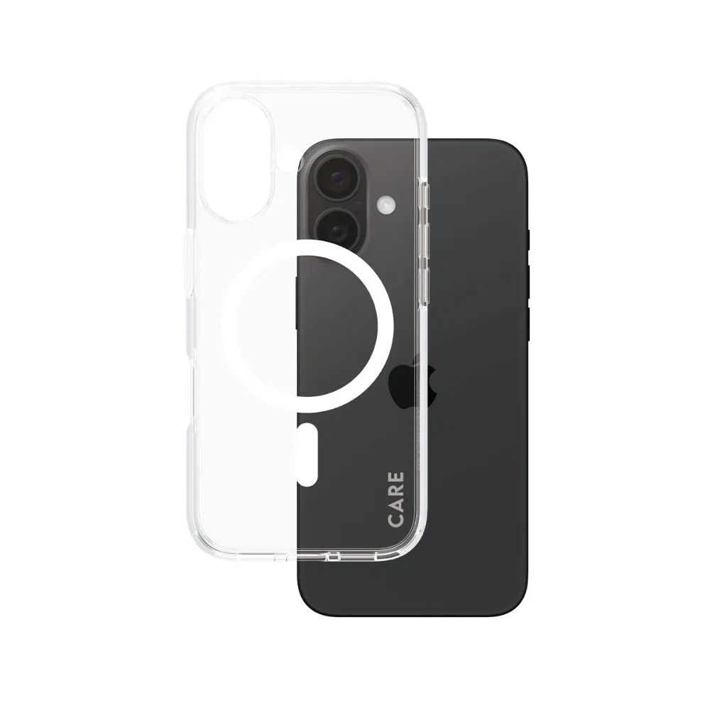 PANZERGLASS Care iPhone 16 MagSafe Case Flagship White