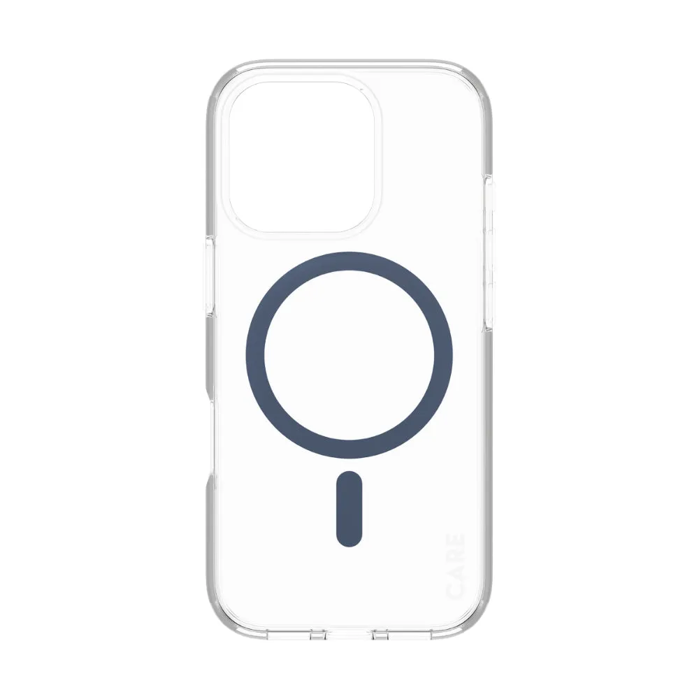 PANZERGLASS Care iPhone 16 Pro Magsafe Case Flagship Blue