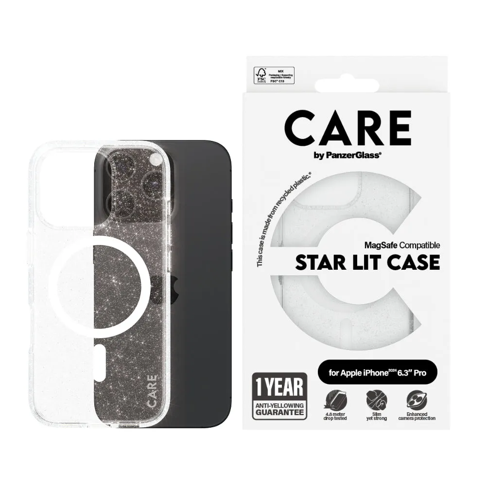 PANZERGLASS Care iPhone 16 Pro Magsafe Case Flagship Starlit