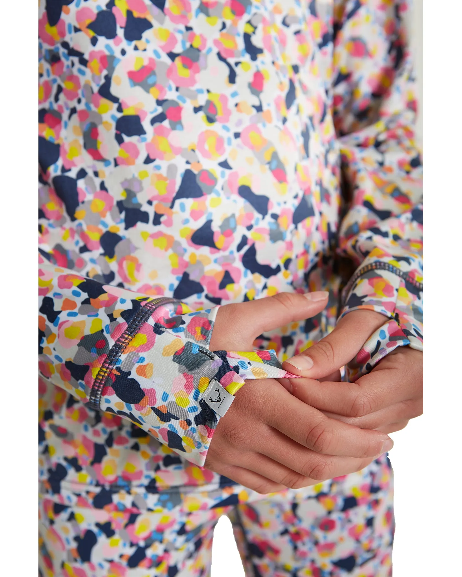 Rojo Girls Jyndie Crew Neck Top Kaliedscope