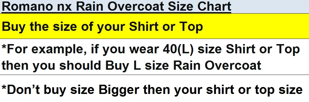 Romano nx Waterproof Rain Overcoat for Women