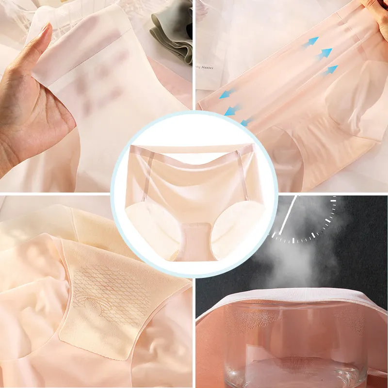 Women's Ultra-Thin Oversized Ice Silk Antibacterial Underwear